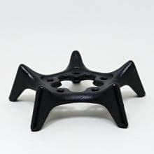 Čínský litinový podstavec BANGSHOU 10 cm - černý —