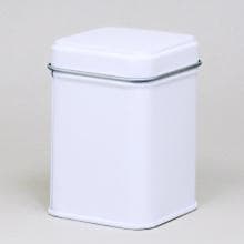 Dóza plechová 20g S - bílá —