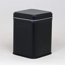 Dóza plechová 100g S - černá —