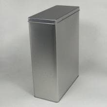 Dóza plechová 1000g S - stříbrná —